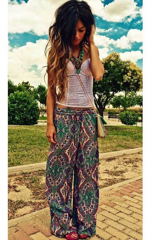 Summer Hippie Inspiration Outfit Ideas