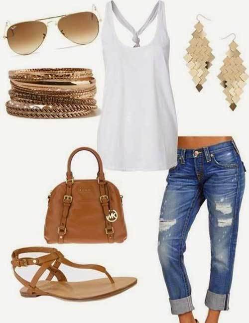 Cute and Casual Dressy Summer Outfits-12