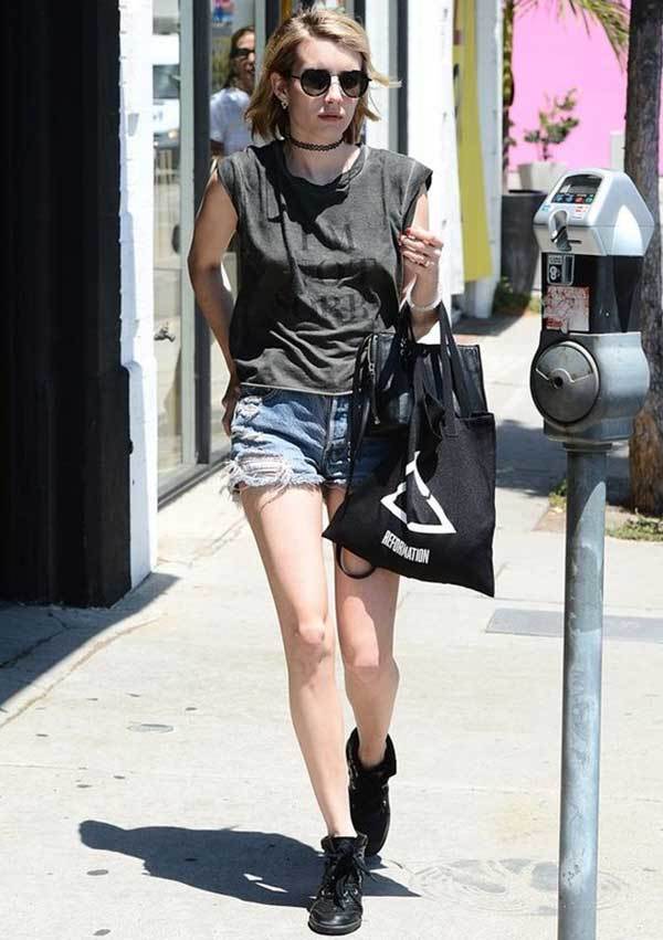 Emma Roberts-Celeb Street Style-18