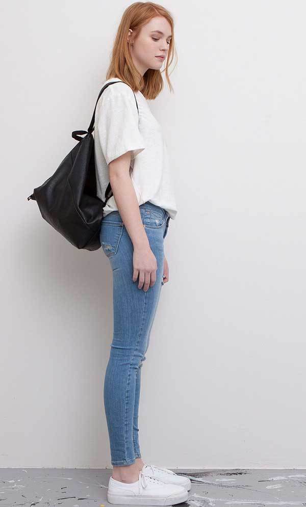 Light Blue Skinny Jeans Outfit