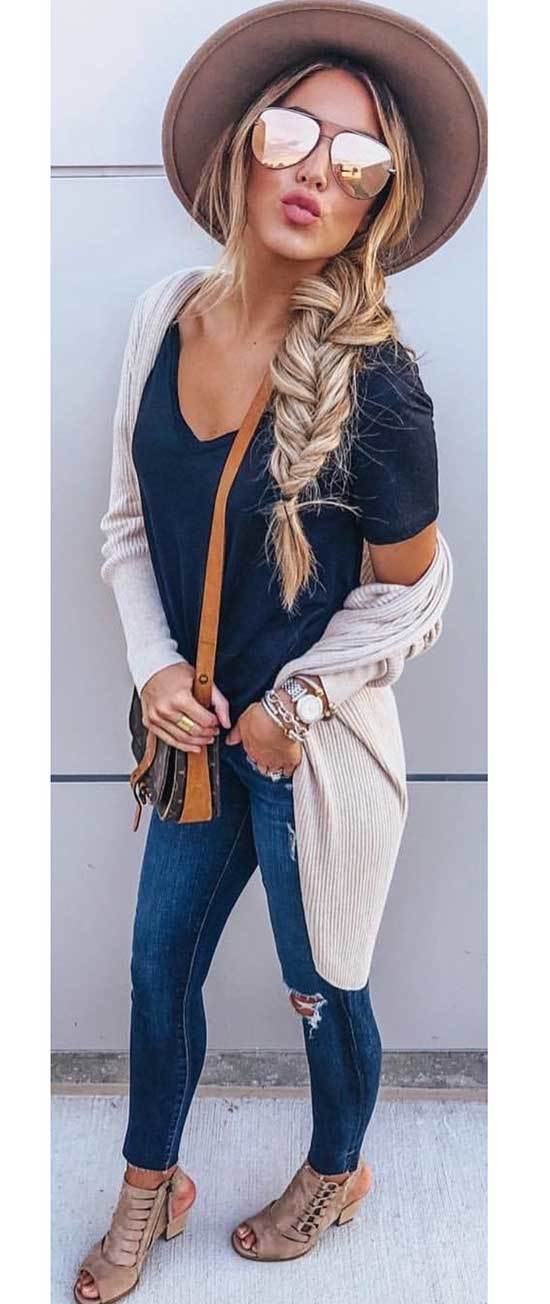 Spring Fall Outfits for Women