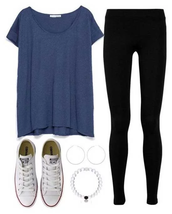 Leggings Outfits for School