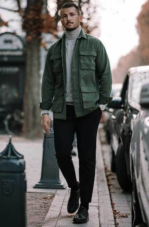 Casual Jacket Outfits for Men