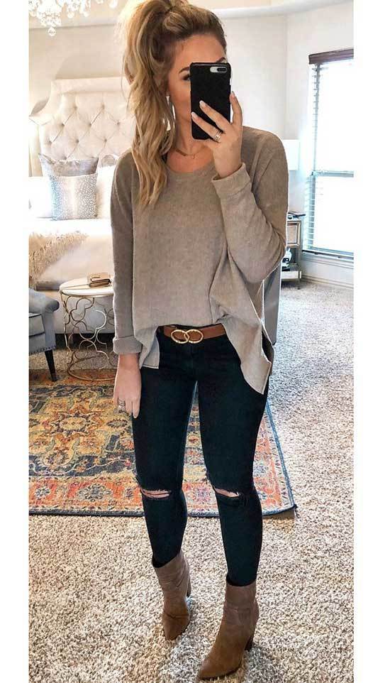 Fall and Spring Outfits for Women