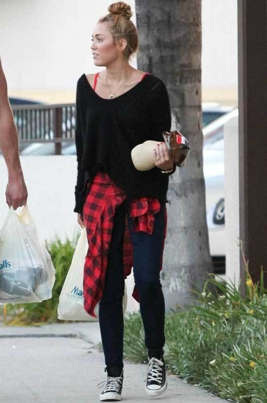 Miley Cyrus Fall Outfits