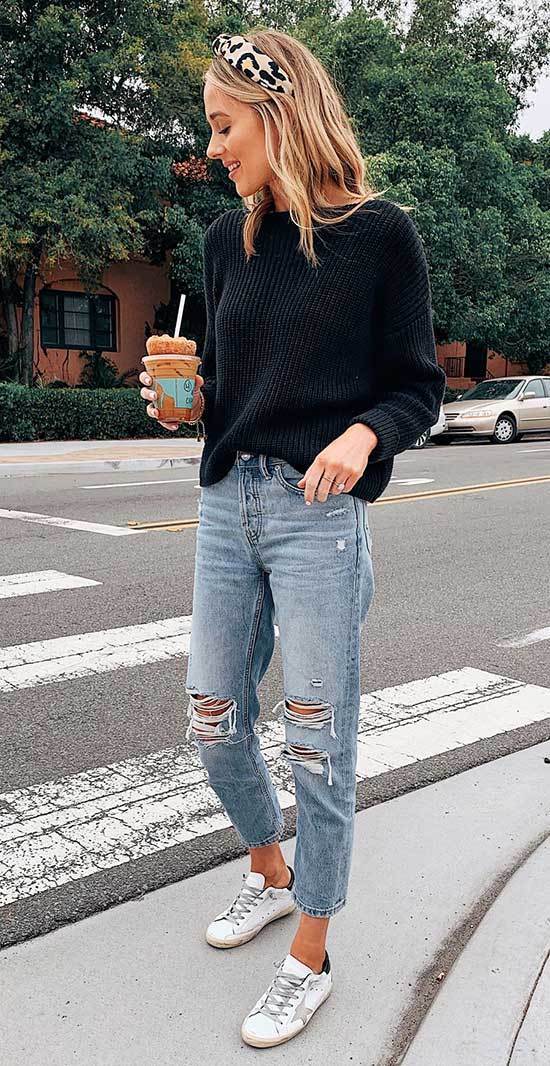 Mom Jeans Winter Outfit