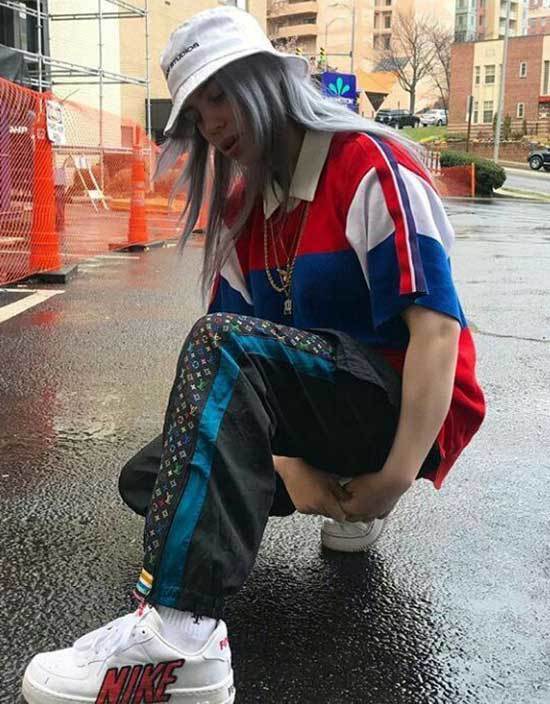 Billie Eilish Sneakers Outfits