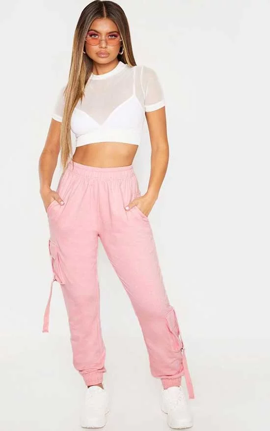 Pink Trousers Outfit 2020-22