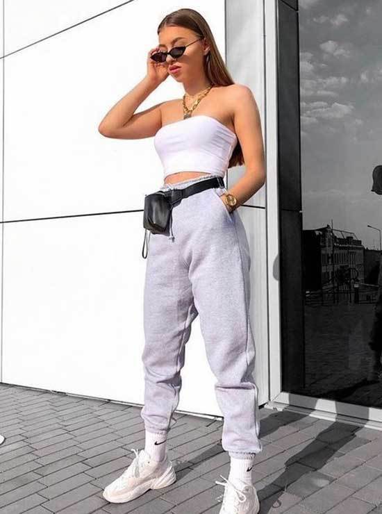 35 Latest Trend Sweatpants Outfits for Women - Outfit Styles