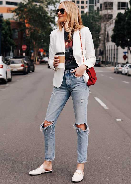 Latest Trend 30 White Blazer Outfit Ideas - Outfit Styles