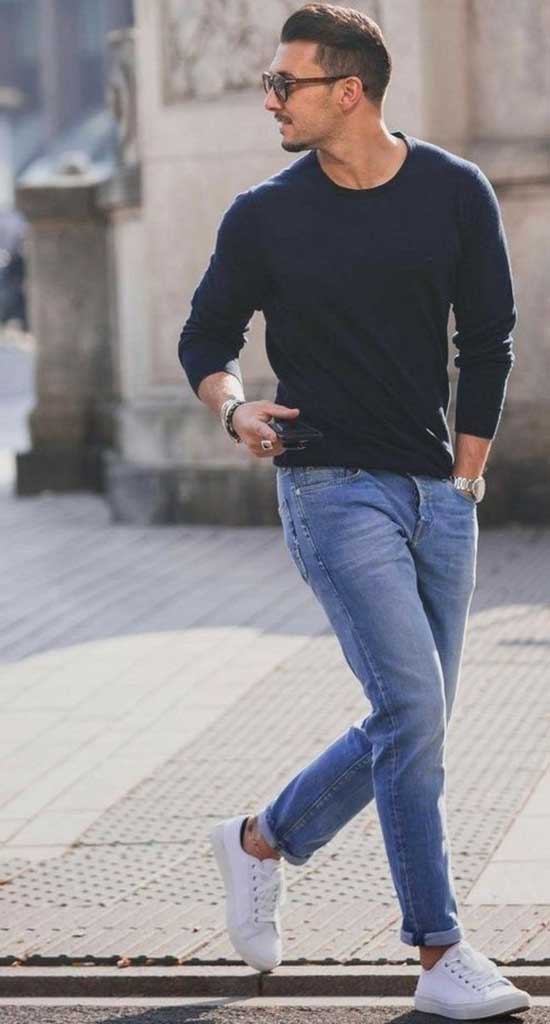 Simple Men's Casual Outfit Ideas-11