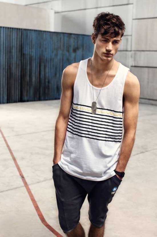 very Disclose Awakening 30 Tank Top Outfits for Guys to Look Cool - Outfit Styles