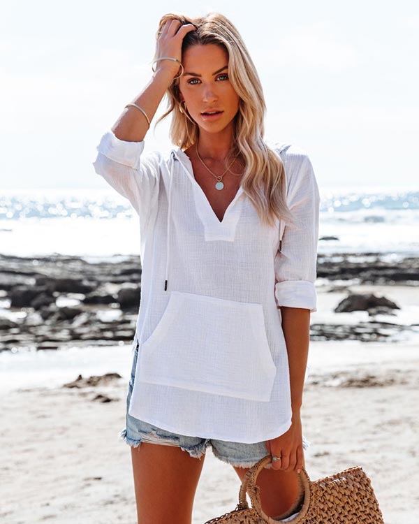 White Beach Outfits for Women
